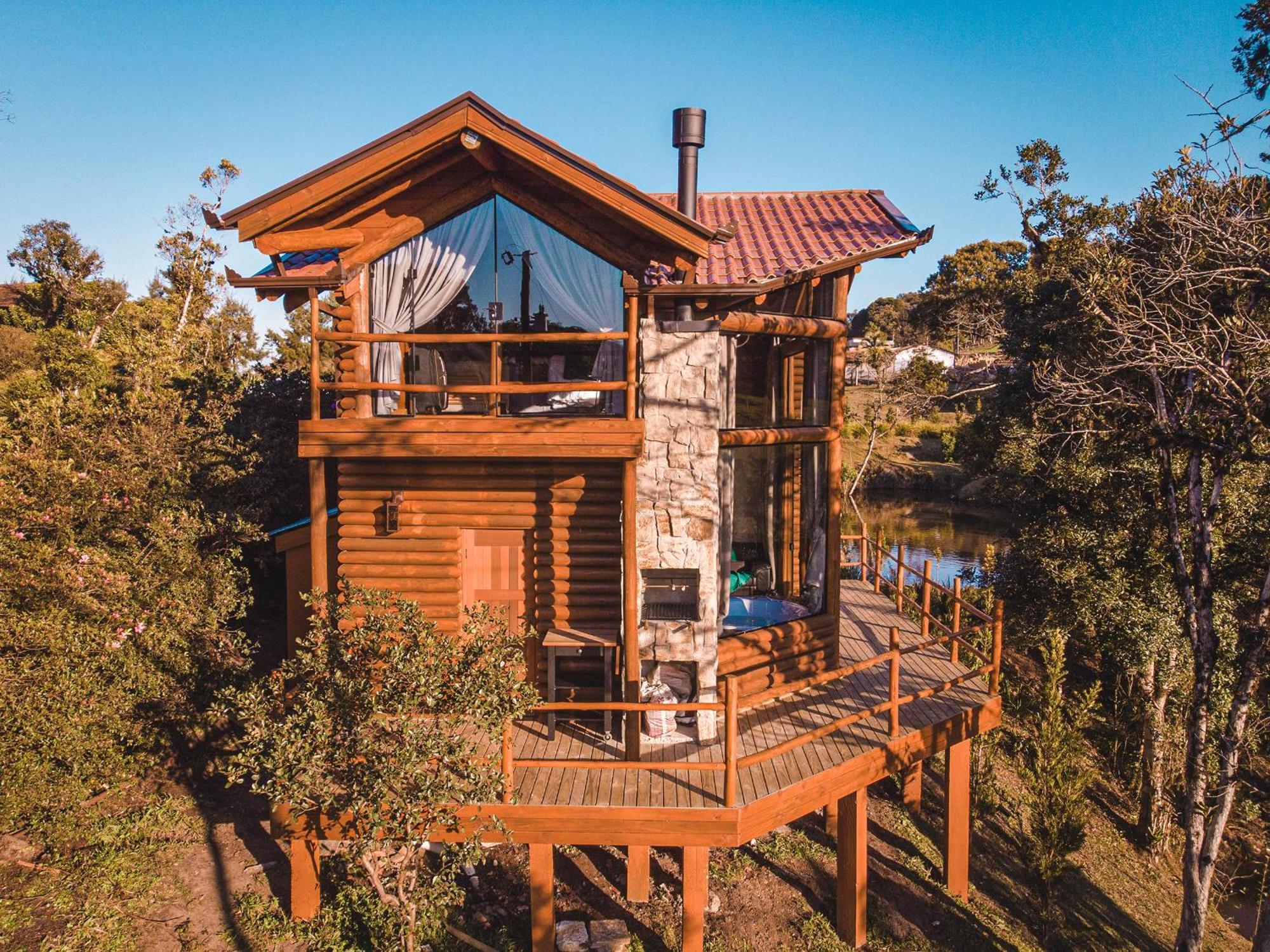 Villa Casa Da Mata São Bento do Sul Exterior foto